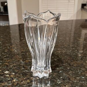 Gorham Lotus Collection Crystal Vase
